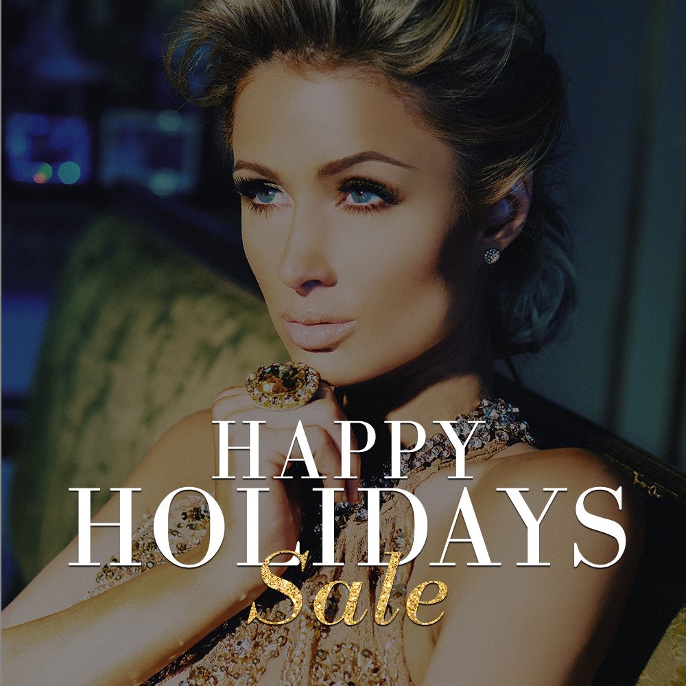 Happy Holidays to all of my fans! Enjoy 75% off on accessories online at https://t.co/b99Ndko7hk. Use code HOLIDAYS https://t.co/JTL13209wk