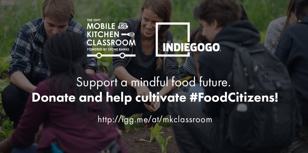 Support @mkclassroom & food education. I’ll follow first 15 who donate $500 https://t.co/qmpsWg4ZVW #FoodCitizens https://t.co/8z8Pn5Bt45