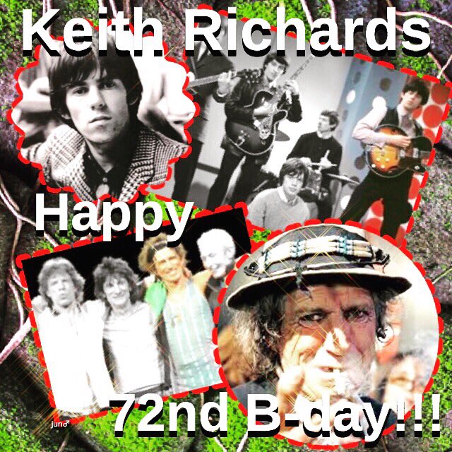 Keith Richards’s Birthday Celebration | HappyBday.to