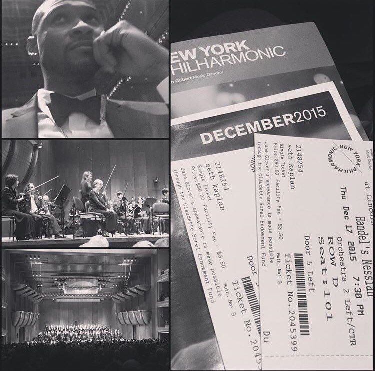 Night out in New York #Moonstuck Philharmonic Handel's Messiah. Amazing voices, orchestration of music & conductor https://t.co/YyZCGzkRQJ