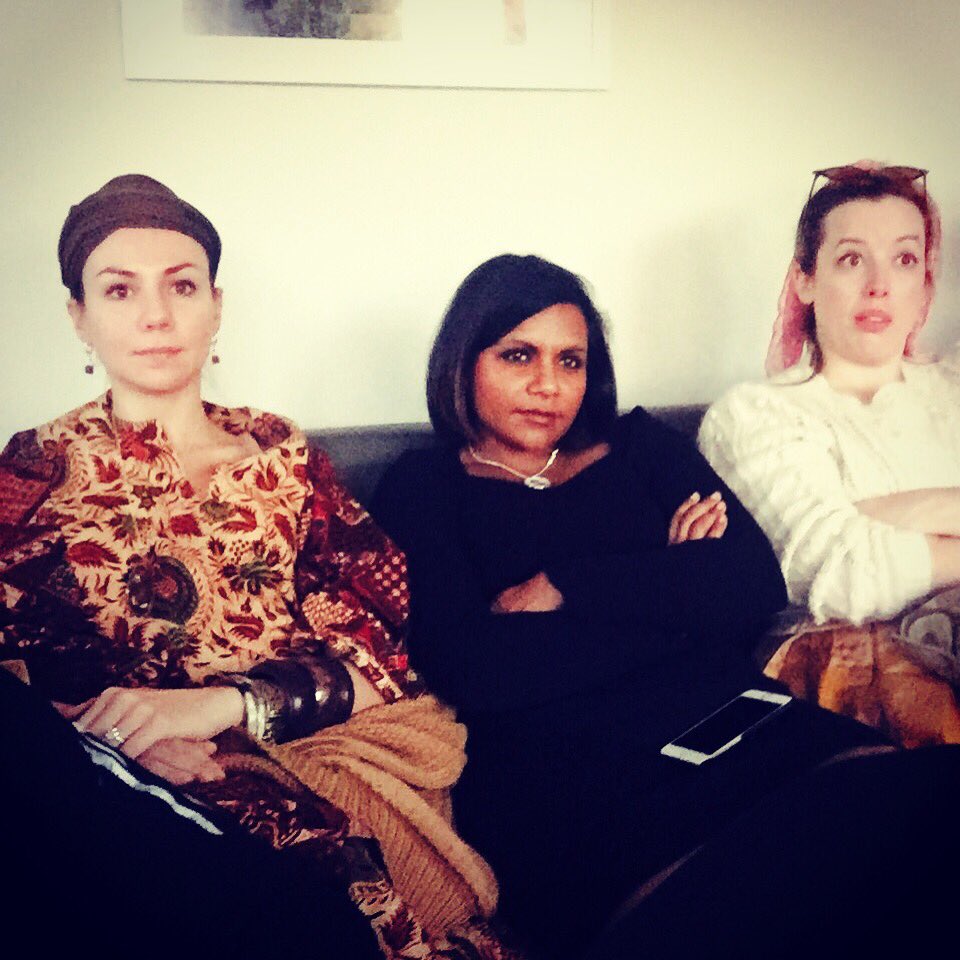 Holiday party at #TheMindyProject https://t.co/8zvaSjOsA5
