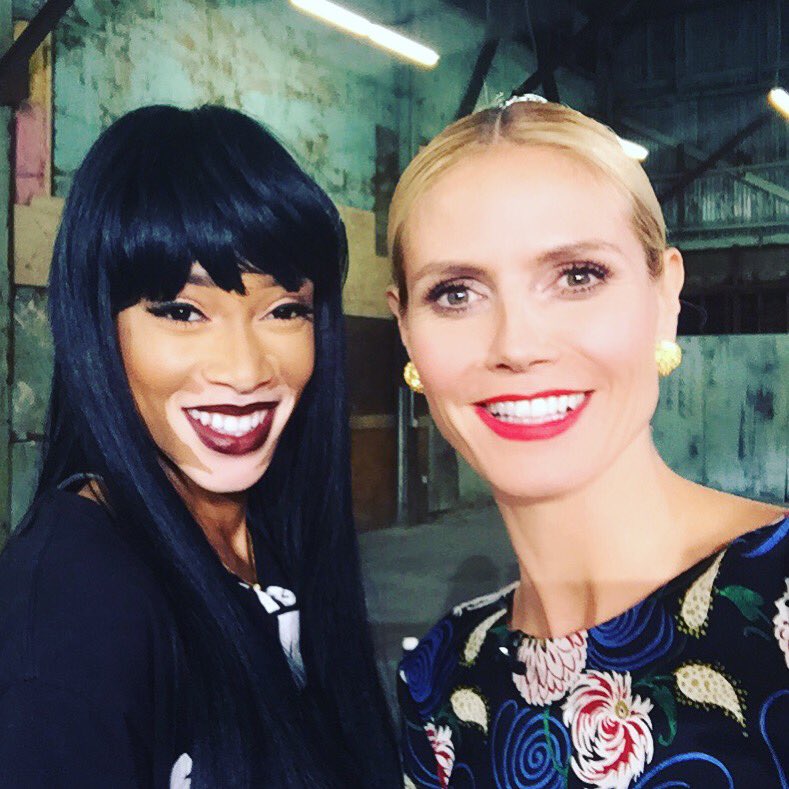 Thank you @winnieharlow for being on my show GNTM ???? https://t.co/ixsnPCskOI