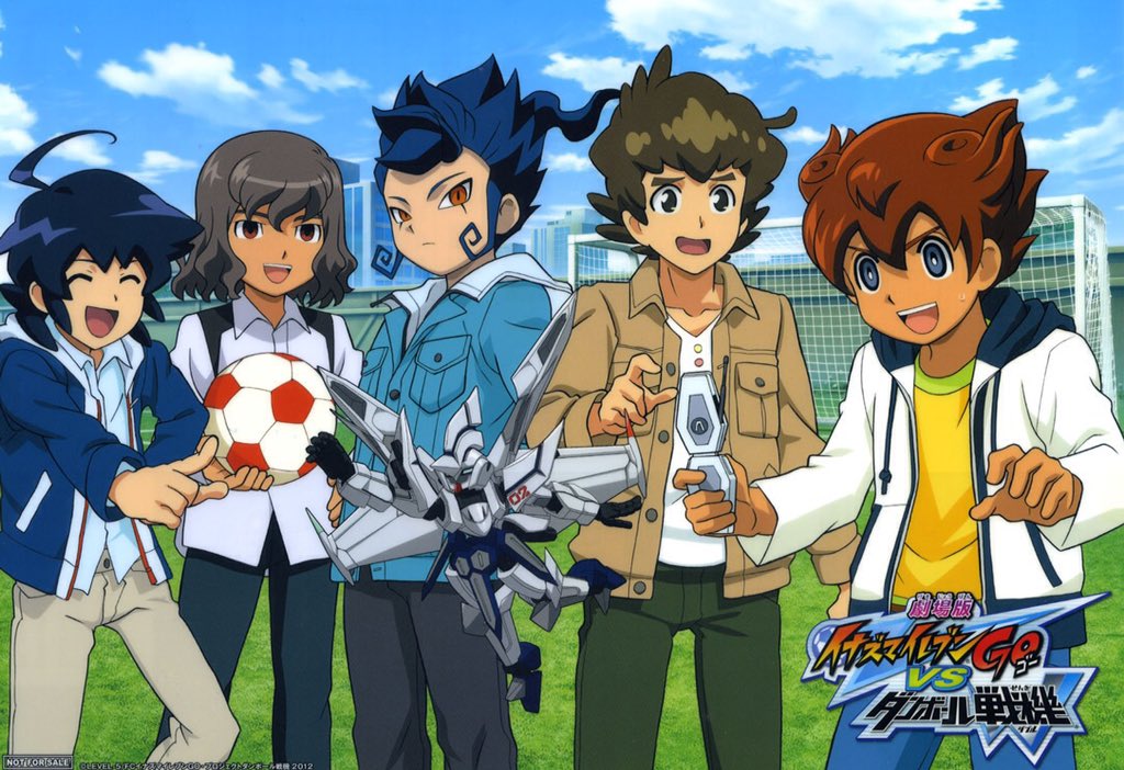 イナズマイレブンGOVSダンボール戦機W #アニメ史に残る快挙 イナズマイレブンGOVSダンボール戦機W #アニメ史に残る快挙