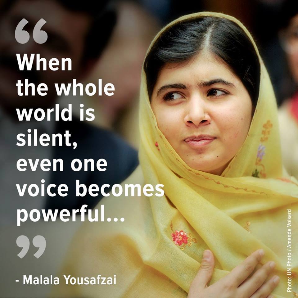 RT @UNICEF: Thank you #Malala for changing the world by speaking out for girls’ education everywhere. https://t.co/4e6zAGTX8s