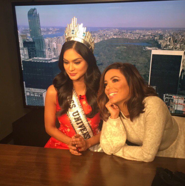 You guys have got to watch me crash Miss Universe (Miss Philippines) interview on my  ... https://t.co/aQBQ0TPZde https://t.co/ggrm9STD3Z