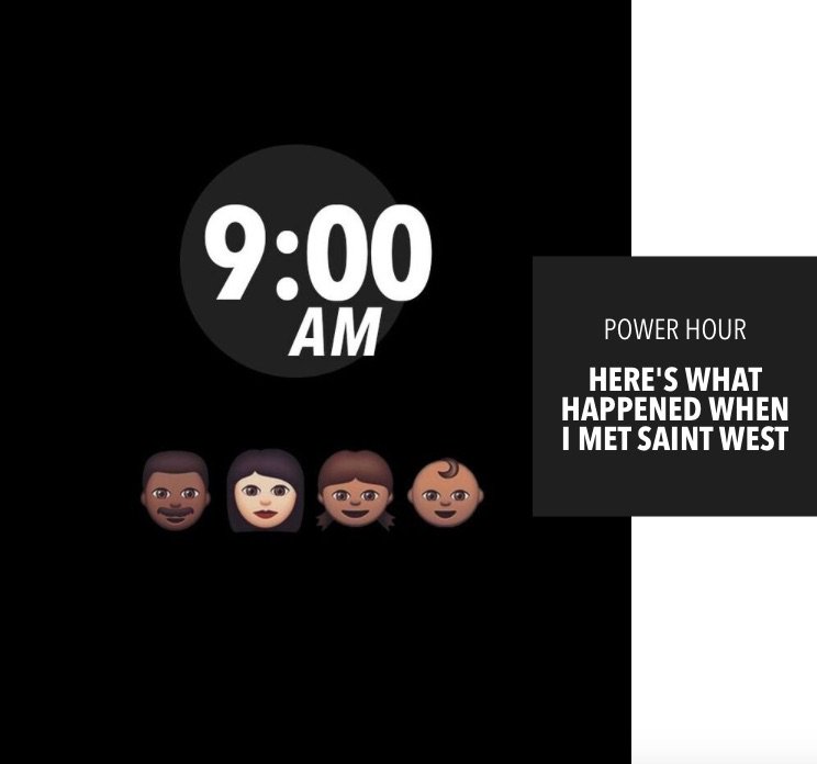 New Power Hour is on my app!!! Find out what went down in my first hour with Saint West!!! https://t.co/4JWmdy7q43 https://t.co/f5IecGX3aC