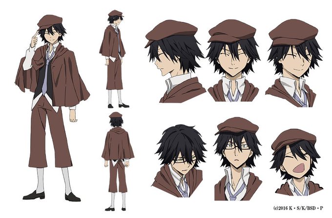 4月アニメ放送開始「文豪ストレイドッグス」設定公開第八弾は江戸川乱歩です!座右の銘は「僕がよければすべてよし」な名探偵! 4月アニメ放送開始「文豪ストレイドッグス」設定公開第八弾は江戸川乱歩です!座右の銘は「僕がよければすべてよし」な名探偵!