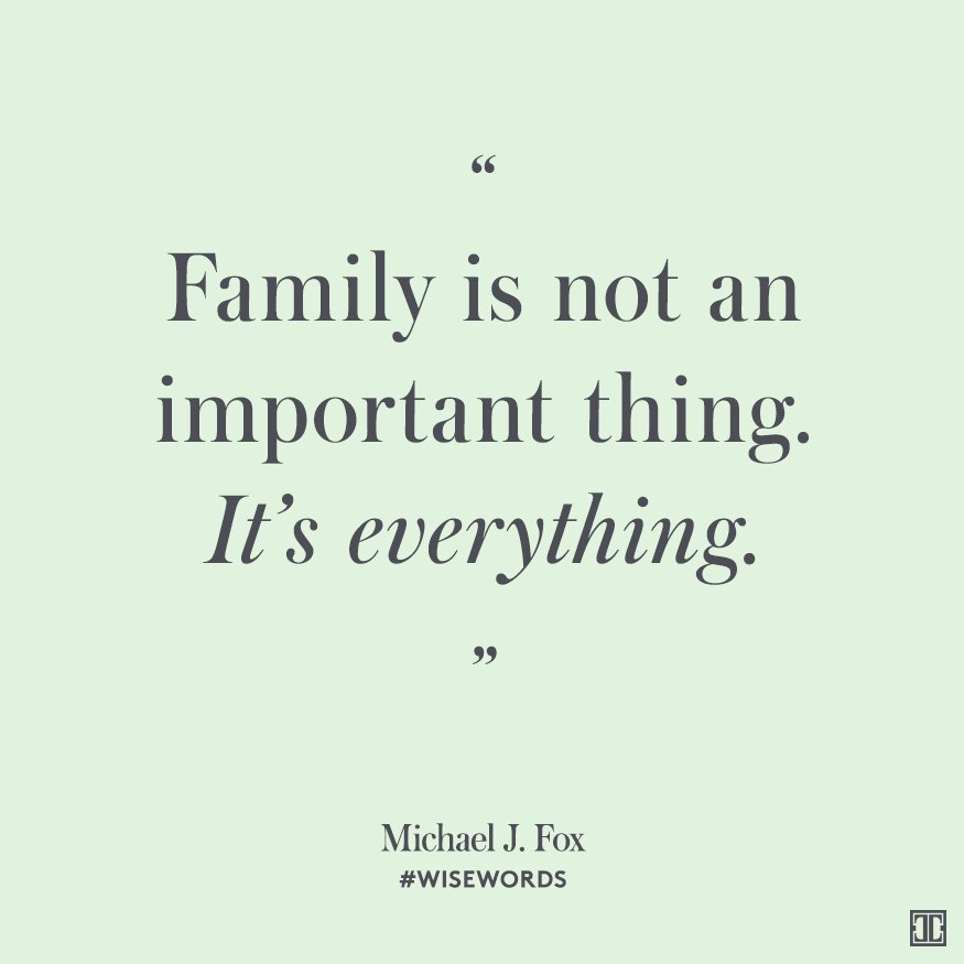 Family first. https://t.co/UDYfreoHPp #Quote @realmikefox https://t.co/snHL1pc6W4