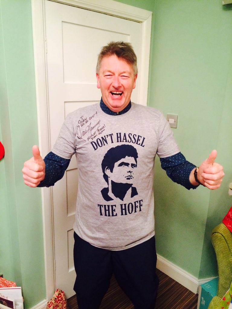 RT @LadyM_McManus: Thankyou so much @DavidHasselhoff. My dad adores his present! Merry Christmas, see you tomorrow, love Mimi ???????????????????? https:/…