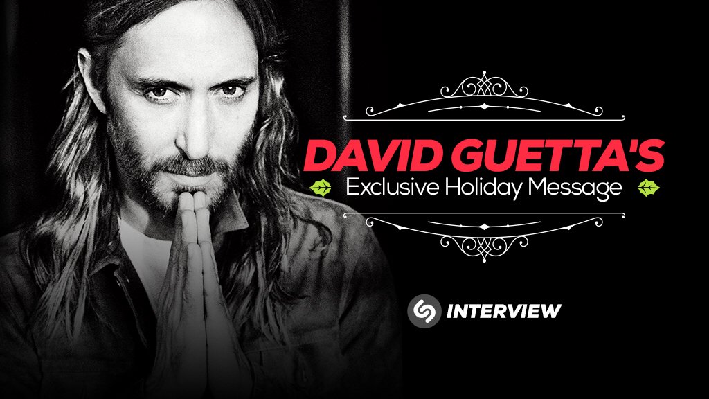 RT @Shazam: .@DavidGuetta has a special holiday message for YOU. Watch it now, exclusively in #Shazam: https://t.co/oqAmskFGtK https://t.co…