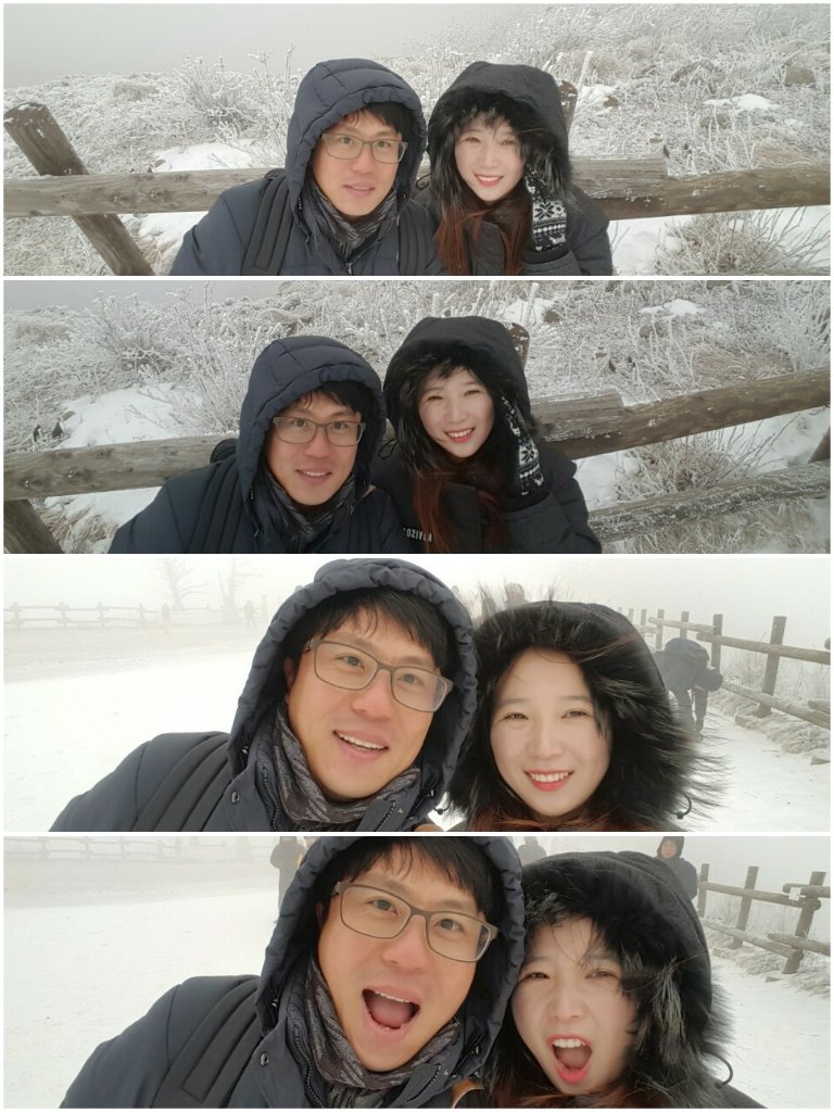 덕유산, 서울 무주 눈꽃 힘내 창가에서 가니 갈라 겨울날의 크리스마스를 순천