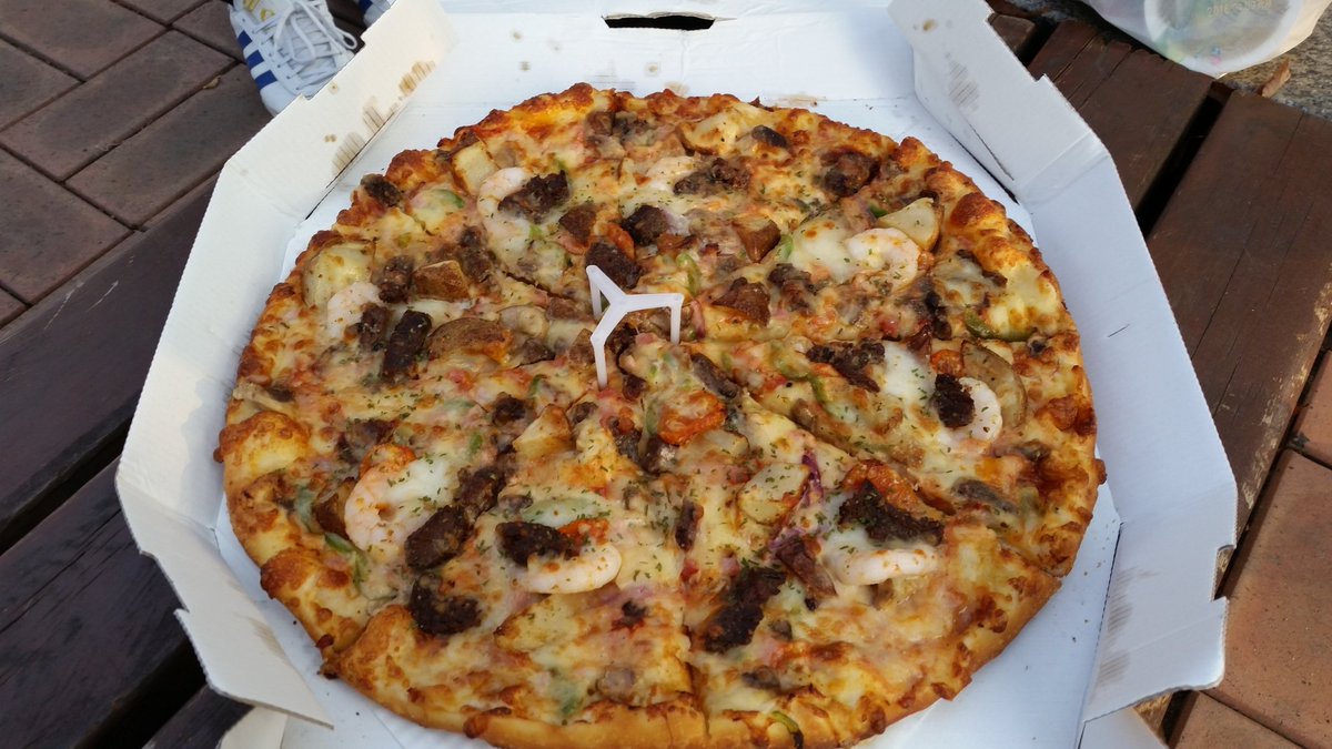 도미노, 피자 남겨주세요 먹고 12월 피자는 한판 직화 함께한 네오 탈당