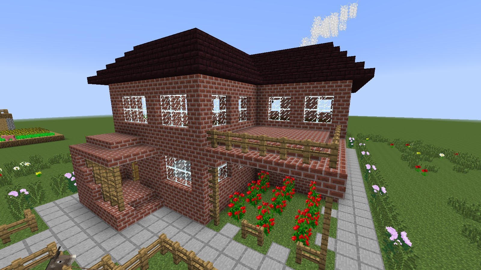 Схемы красивых домов в minecraft пошагово Схемы красивых домов в minecraft пошагово