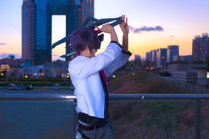 となコスのデータもらいました!!夕日がめっちゃ綺麗\(^o^)/Photo( )学戦都市アスタリスク より天霧綾斗#とな となコスのデータもらいました!!夕日がめっちゃ綺麗\(^o^)/Photo( )学戦都市アスタリスク より天霧綾斗#とな