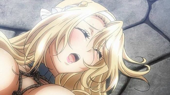 『ビキニ・ウォリアーズ』のアニメの2話目で身体の大半が隠れていたパラディンさんは、DVDやブルーレイ盤ではこんな感じに緊 『ビキニ・ウォリアーズ』のアニメの2話目で身体の大半が隠れていたパラディンさんは、DVDやブルーレイ盤ではこんな感じに緊