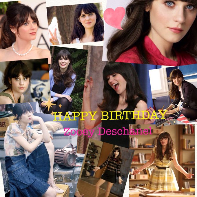 Zooey Deschanel&rsquo;s Birthday Celebration | HappyBday.to