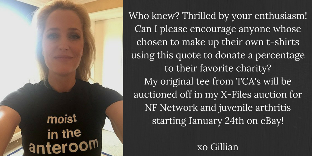 A note about the #MoistintheAnteroom t-shirt from #TCA16. @thexfiles @OfficialTCA @FOXTV https://t.co/BlJ7iQxmkB https://t.co/Z54Xy4LQYA