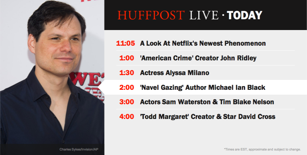 RT @HuffPostLive: Don't miss out on today's great guests! https://t.co/4PVXUPD8If