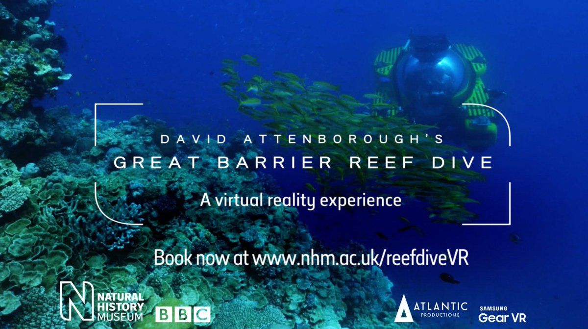 RT @NHM_London: If you missed today’s #AskAttenboroughReef Q&A, join Sir David at any time at #ReefDiveVR https://t.co/x061DIJ7Wq https://t…