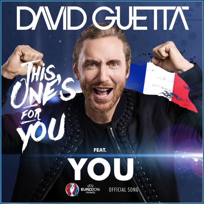 RT @UEFAEURO: Chant with @davidguetta​... be at the first match of #EURO2016!
Record now: https://t.co/TsWprMXpTc 
#thisonesforyou https://…