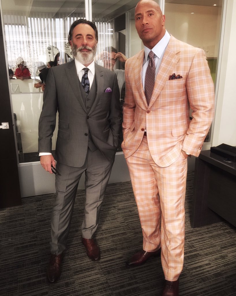 We're great friends, but we're better enemies. Welcome Andy Garcia to our family. #BALLERS #Season2 @HBO Ball out.. https://t.co/nJDp9OcTXi