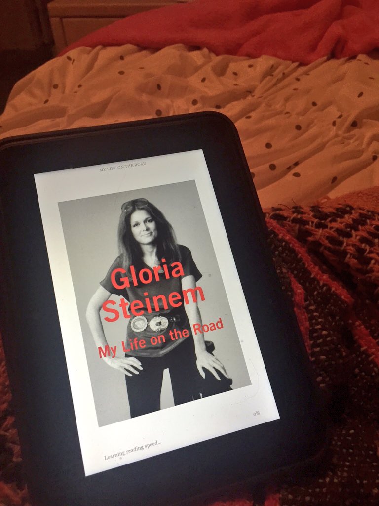 RT @Sass_mantha: @EmWatson @GloriaSteinem all snuggled up with my Kindle copy on this fine Sunday. #OurSharedShelf ✨ https://t.co/7SwKyA60Sz