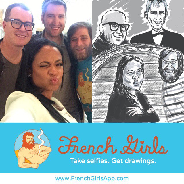 Check out this drawing from #FrenchGirls & get the app at https://t.co/K7NbIh0lts! Love coming across these drawings https://t.co/GfuQb64gEO