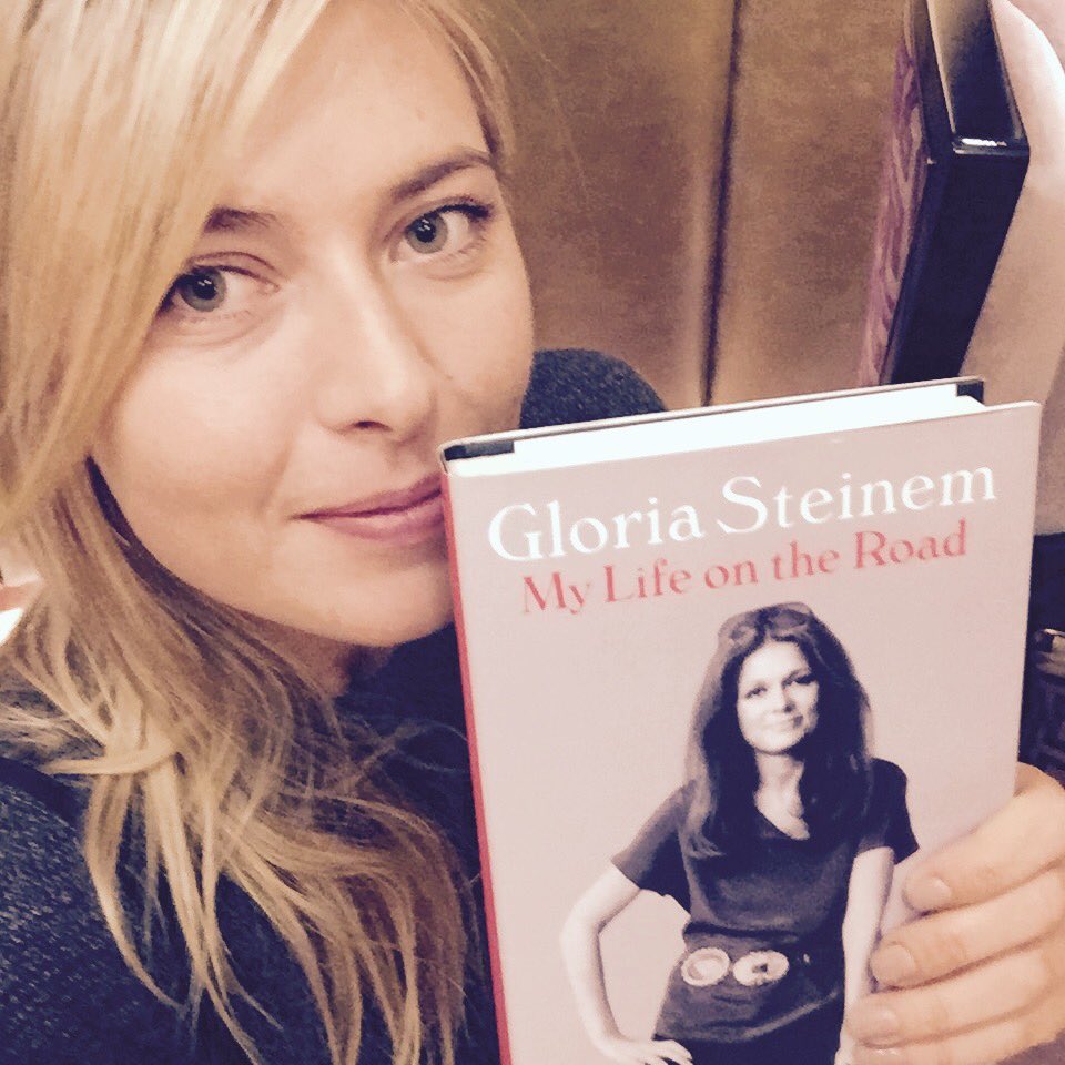 RT @MariaSharapova: I do!! @EmWatson @GloriaSteinem #OurSharedShelf #MyLifeOnTheRoad #BookClub https://t.co/pReipBpIXt