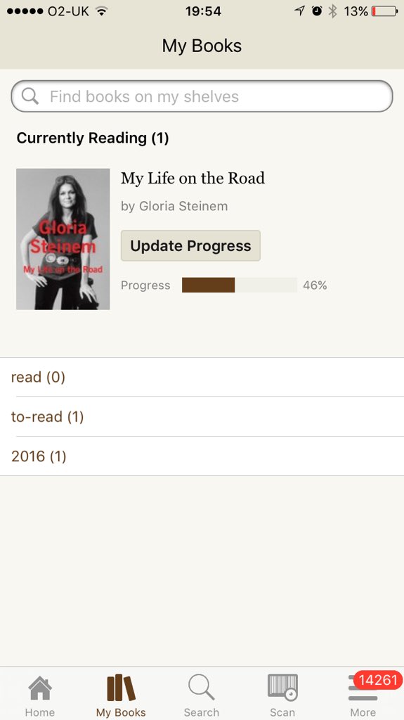 Loving this 'update your progress' situation on 'Our Shared Shelf' #motivated https://t.co/gxiqy4GehA