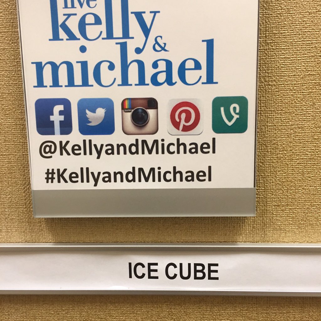 Check me out on Kelly & Micheal. About to go on now!!! https://t.co/fwIR8tmSu0