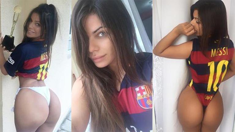 RT @NBCDeportes: Suzy Cortes, Miss BumBum 2015 celebra el Balón de Oro de #Messi de esta forma: https://t.co/xaWhiOr4Ci https://t.co/8yhHcx…