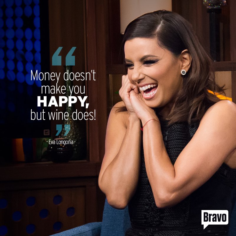 RT @BravoWWHL: .@evalongoria’s Housewives Tagline is perfect! #WWHL https://t.co/jVI3AV5Gm8