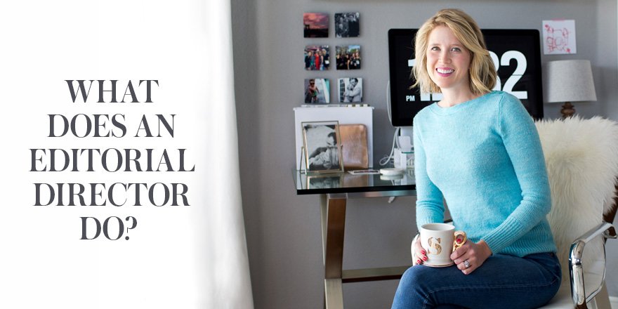 #WomenWhoWork: Meet our editorial director and see what her day-to-day looks like:  https://t.co/kTPT6jNL1l https://t.co/OlQ51TIjVg