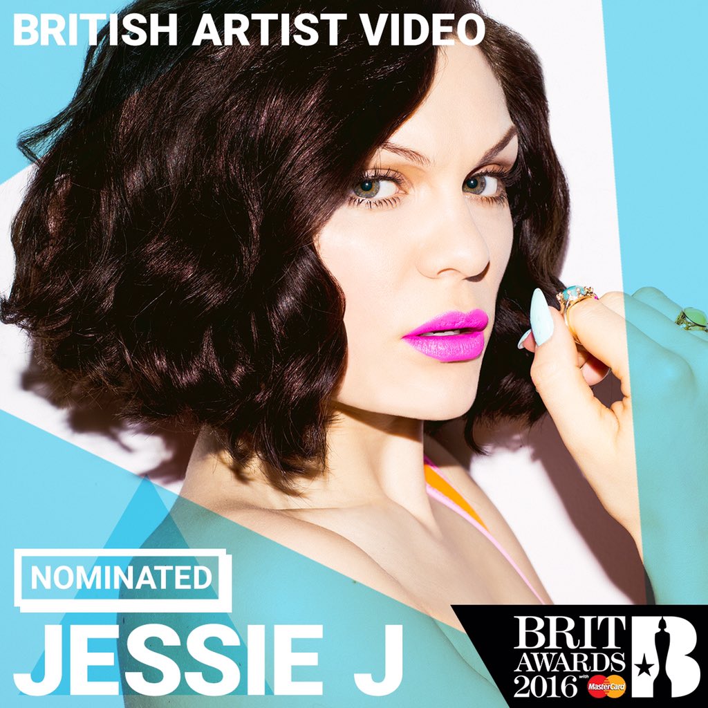Just got the news my 'Flashlight' video has been nominated at the @BRITs awards! #BRITs https://t.co/xiZZuiqFq9