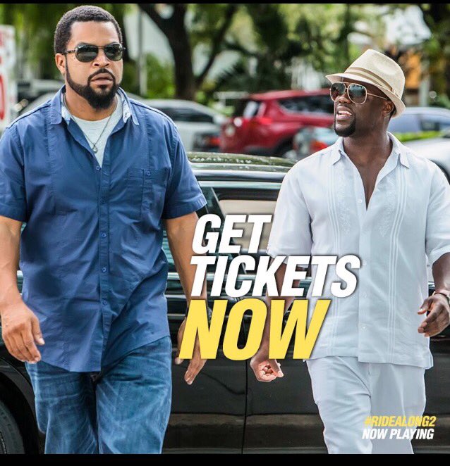 We're on our way to see #RideAlong2. What you about to do? https://t.co/I2C6FCsCds