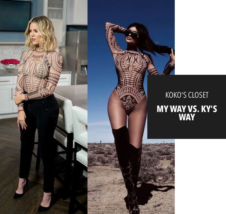 Kylie usually borrows from #KoKosCloset but this time it was me, LOL!! #twinning on my app! https://t.co/JMRTSKzD8p https://t.co/O3y8DMbVse
