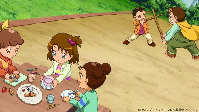 1/31(日)朝7時~テレ朝系♪「タイムスリップ!きっかけはパンツストーン?」出演3★風車風香:三上由理恵、風車弦男:塩 1/31(日)朝7時~テレ朝系♪「タイムスリップ!きっかけはパンツストーン?」出演3★風車風香:三上由理恵、風車弦男:塩