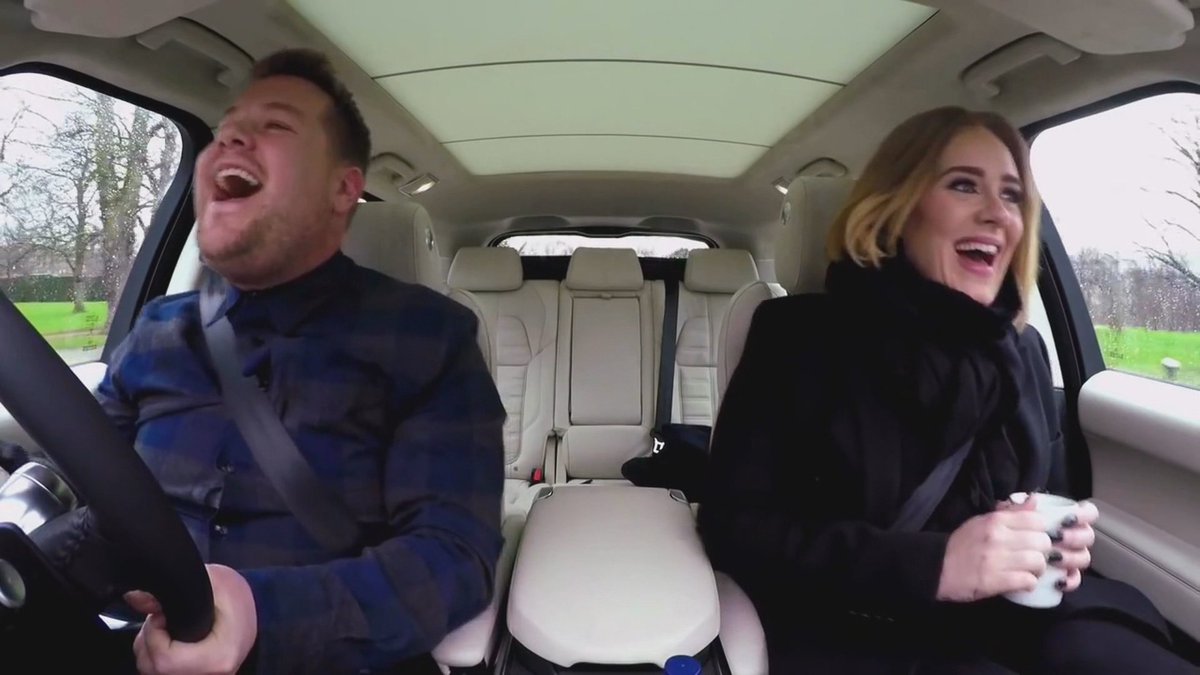 RT @CBSEveningNews: .@JKCorden’s Carpool Karaoke with Adele vid gets 45M views in less than a week. Mark Phillips on record-breaking fun ht…