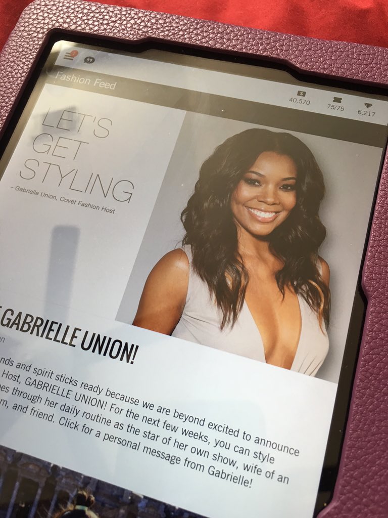 RT @MzM40: So excited! Can't wait to style @itsgabrielleu on my fave app @CovetFashion! #fashion #ootd https://t.co/gdfwBV4GYG