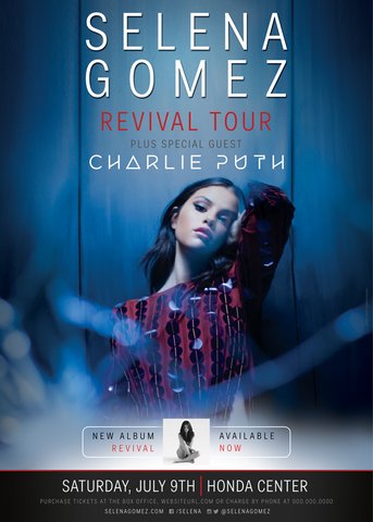 I'm adding a new #REVIVALTour date in Anaheim w/@CharliePuth! Presale starts Mon @ 10 am PT! https://t.co/vn03iSDk3J https://t.co/g17XCUcWJ4