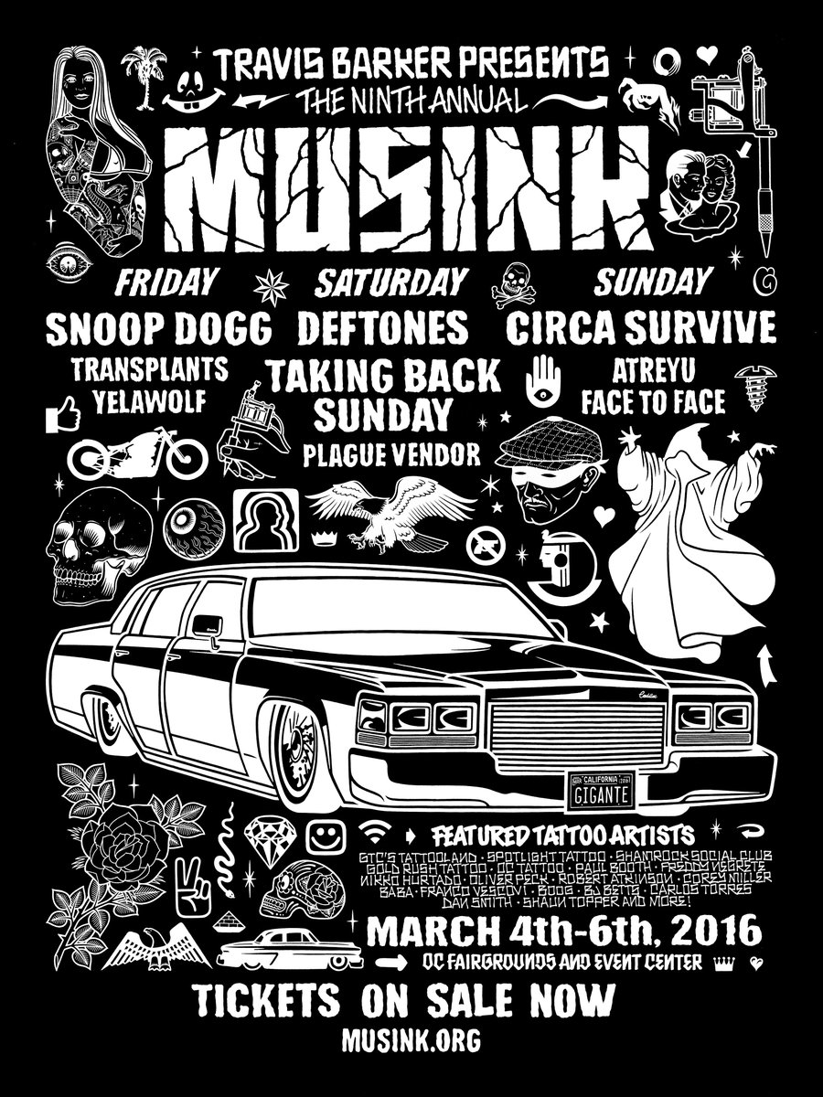 RT @famoussas: @Musink_TatFest tickets on sale now at https://t.co/NCCyD8JhkF! https://t.co/nGn9PgiWRD