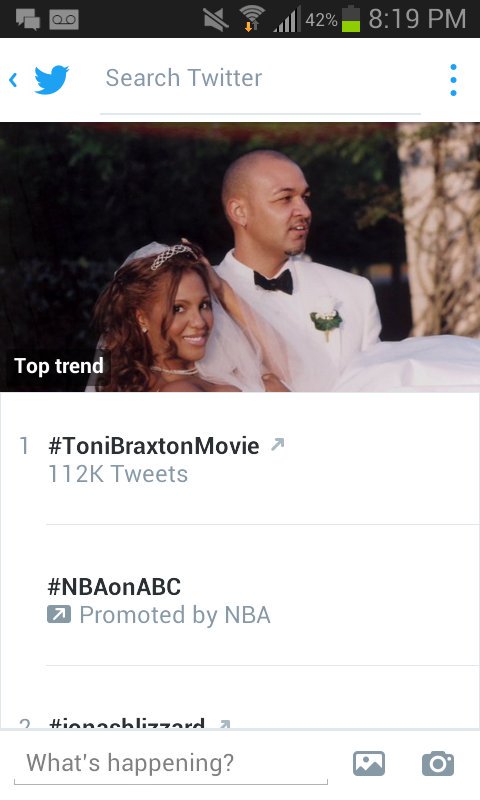 RT @beaujcruz: Yeeahhhh baby! We trending #1 y'all! ???? @tonibraxton #ToniBraxtonMovie https://t.co/VRApJsJ30X