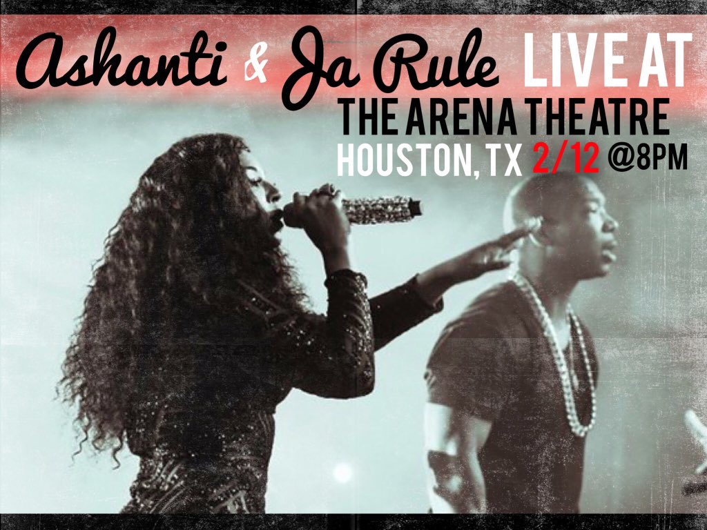 RT @ashanti_promo_: @Ashanti and @Ruleyork will be taking over Houston Texas February 12th! Tickets here ---> https://t.co/3d2qJfQNXx https…
