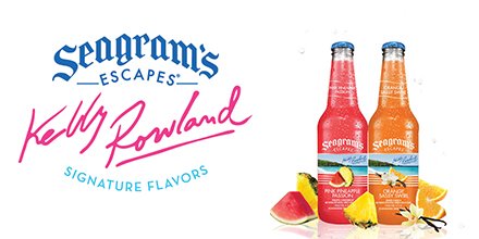 RT @SeagramsEscapes: Introducing @KELLYROWLAND ’s Signature Flavors! Pink Pineapple Passion & Orange Sassy Swirl! #SingleBestDayEver https:…