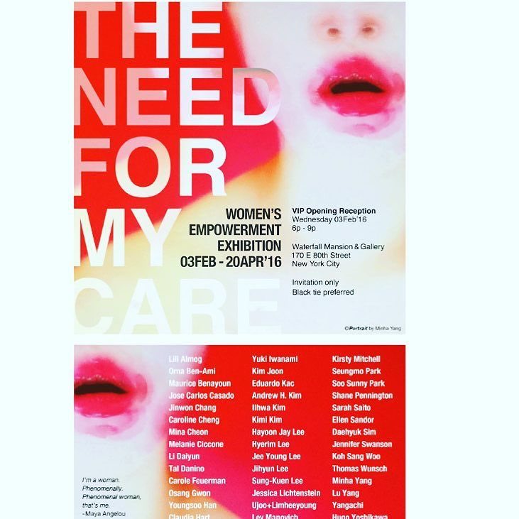 So proud of my sister Melanie's first NY group exhibition show???? So sorry to not be there for Feb 3rd opening! https://t.co/N6052fdVAR