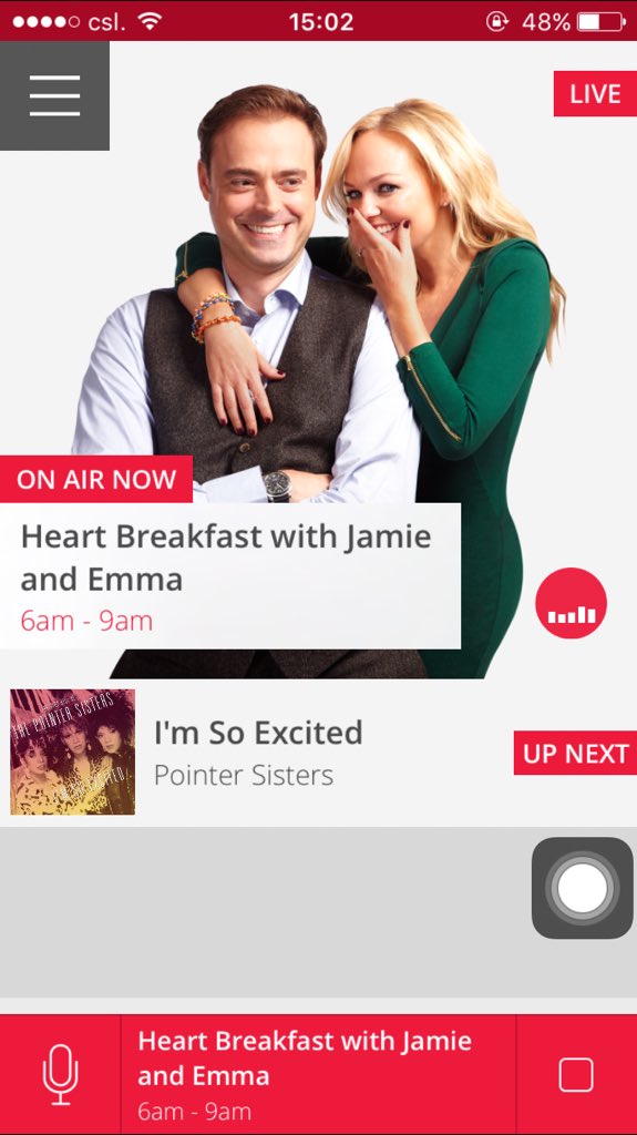 RT @ItsPWong: It's 3pm here in Hong Kong, but I'm listening to #HeartBreakfast on @thisisheart @EmmaBunton @JamieTheakston ???????????????????????????? https://…