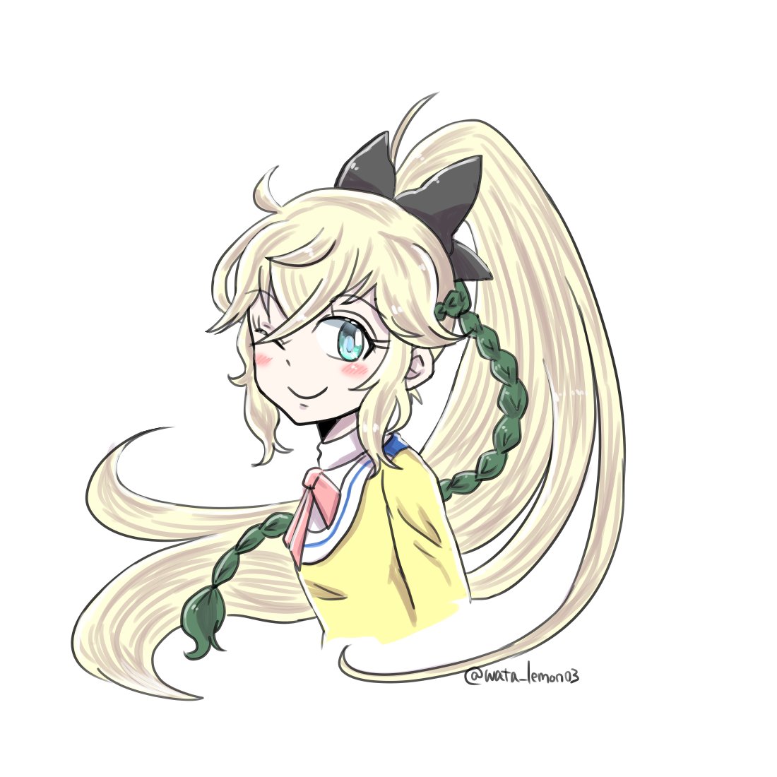 お題その7。彼女がフラグをおられたらの菜波・K・ブレードフィールドちゃん。 お題その7。彼女がフラグをおられたらの菜波・K・ブレードフィールドちゃん。