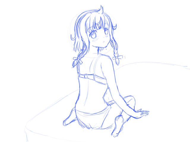 うずめちゃんを色っぽく描こうと思ったのだけど、自分の画力だと無理。あと服着ていないと誰だかわからん。 #ファンタジスタド うずめちゃんを色っぽく描こうと思ったのだけど、自分の画力だと無理。あと服着ていないと誰だかわからん。 #ファンタジスタド