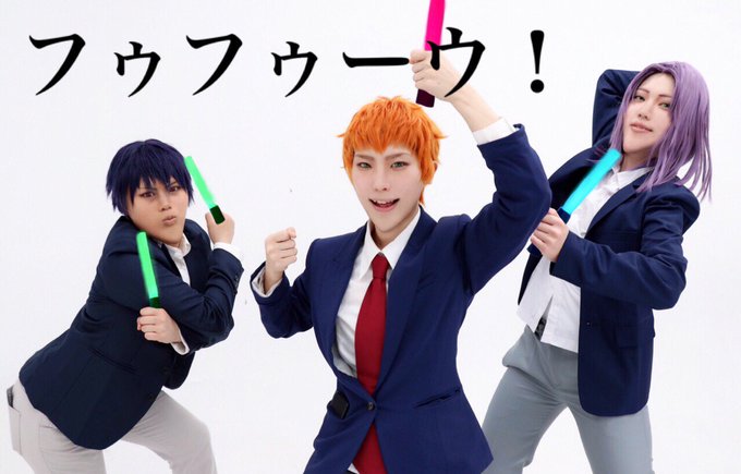 【Cosplay】学園ハンサム「サンバは踊らないのか……?」美剣咲夜:杏( )早乙女拓也:槌谷( )志賀慎吾:ナツヲ( 【Cosplay】学園ハンサム「サンバは踊らないのか……?」美剣咲夜:杏( )早乙女拓也:槌谷( )志賀慎吾:ナツヲ(
