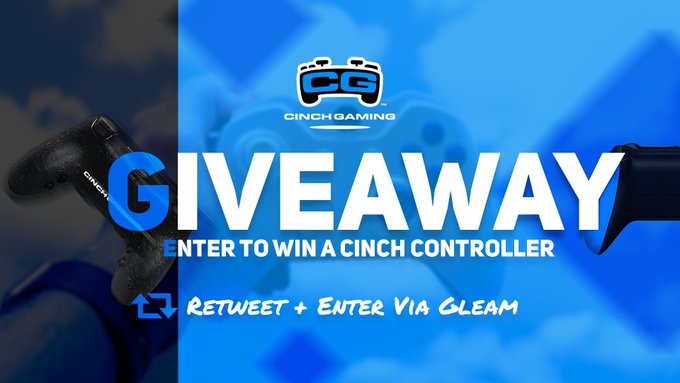 Win a Cinch Gaming Controller Win a Cinch Gaming Controller